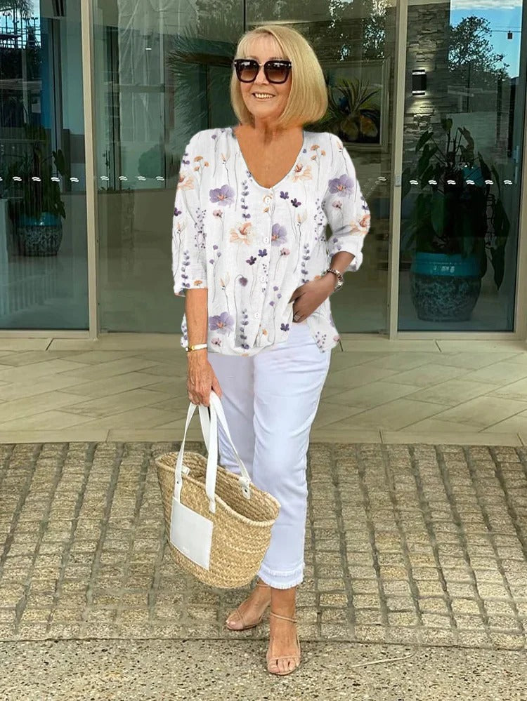 Dorothea - Elegantne lilleline pluus