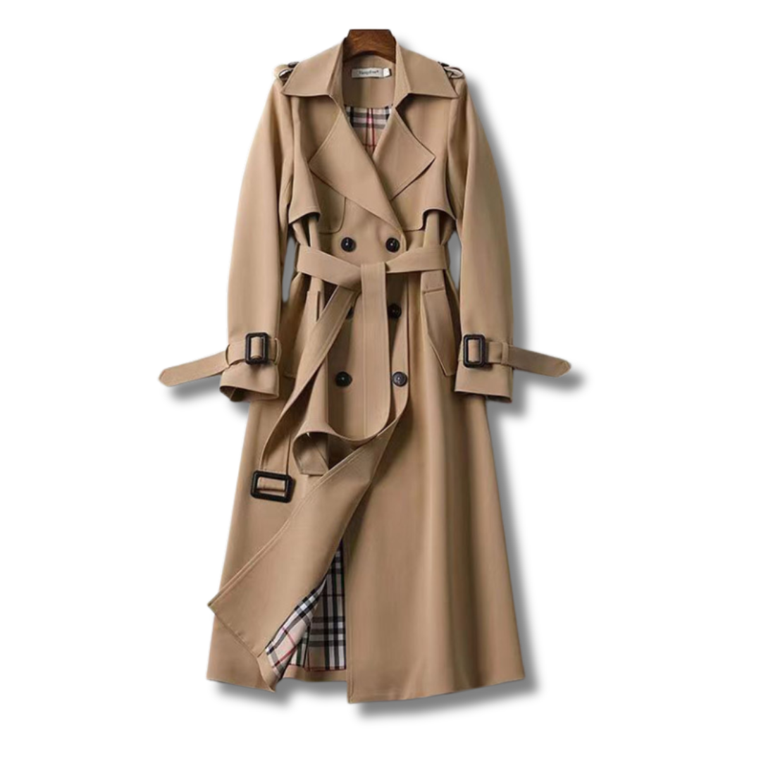 Emilia™ Elegantsed trenchcoat