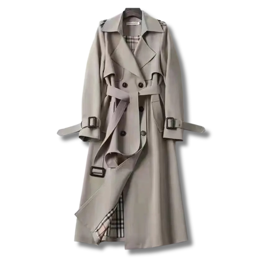 Emilia™ Elegantsed trenchcoat