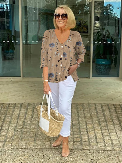 Dorothea - Elegantne lilleline pluus