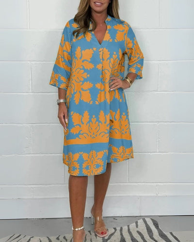 BAROLA - BOHO V-KAELUSE KLEIT