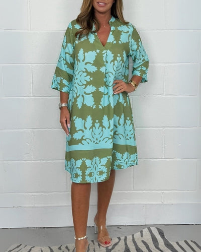 BAROLA - BOHO V-KAELUSE KLEIT