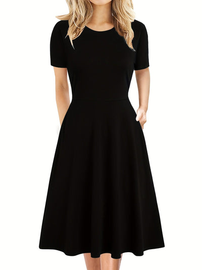 Evelyne | Retro A-lõikeline suvekleit