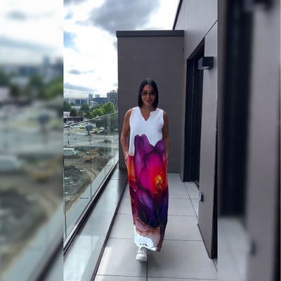 Orielle™ – Abstraktne kunstiline kleit