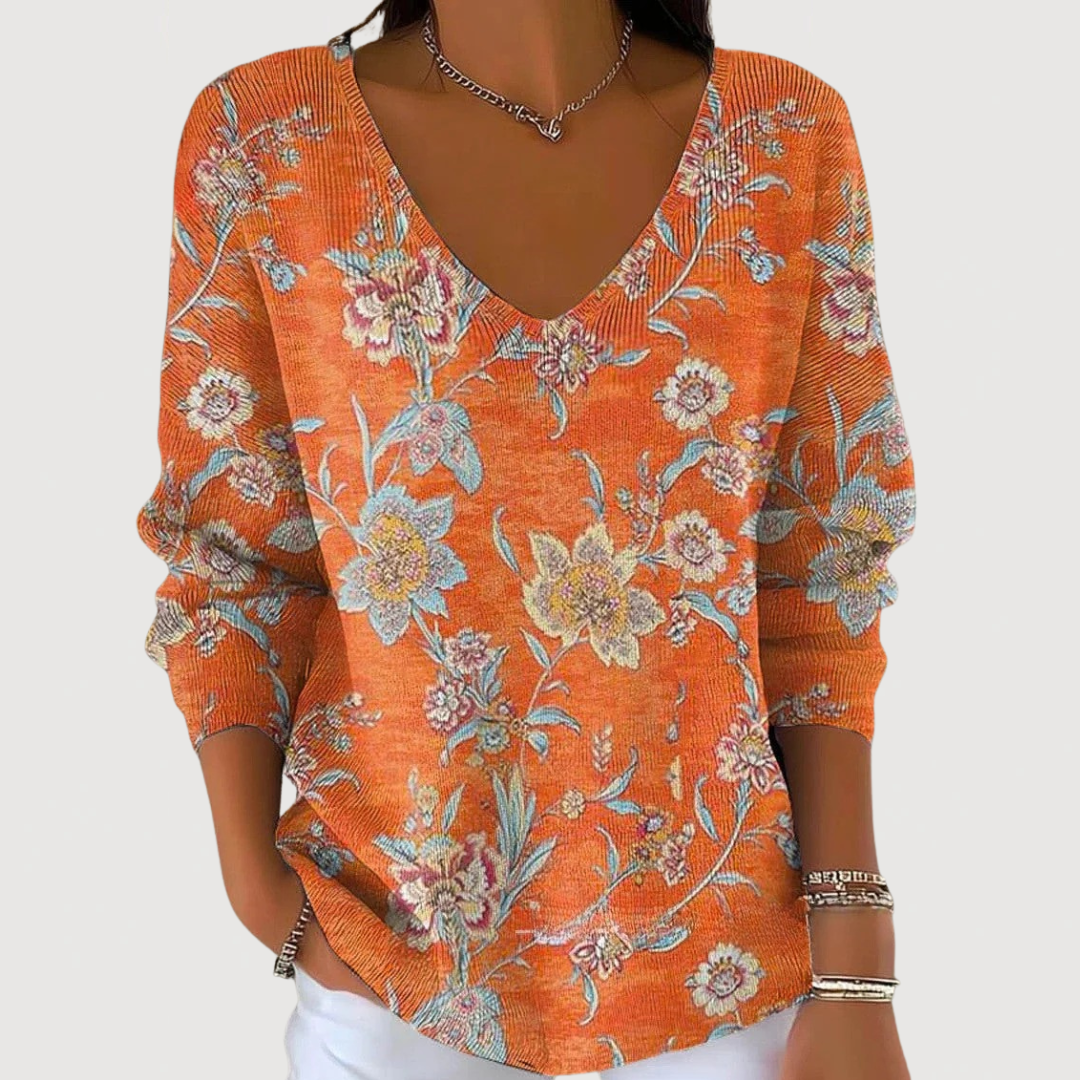 Seraphina | Mugav V-kaelusega džemper