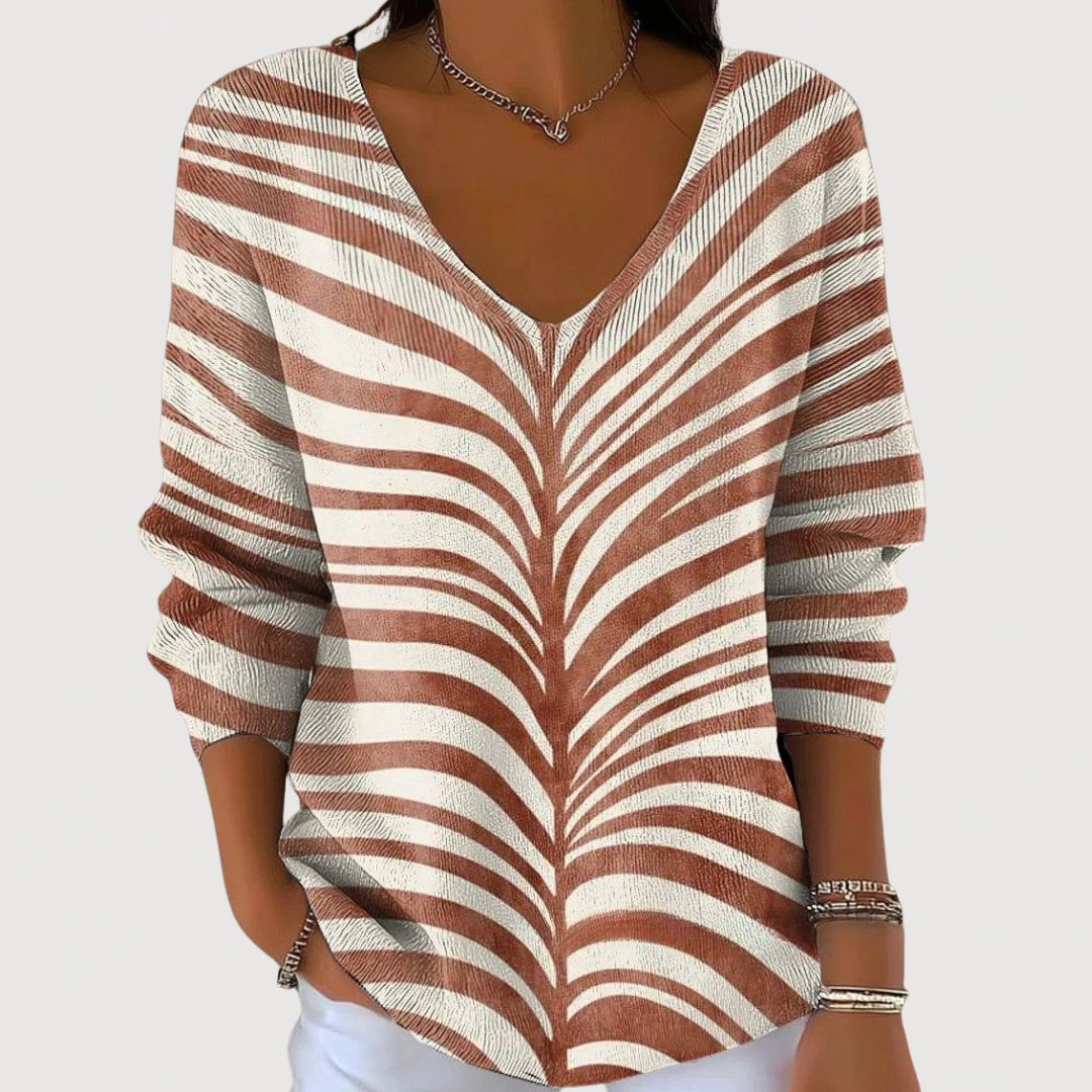 Lena | Mugav V-kaelusega džemper