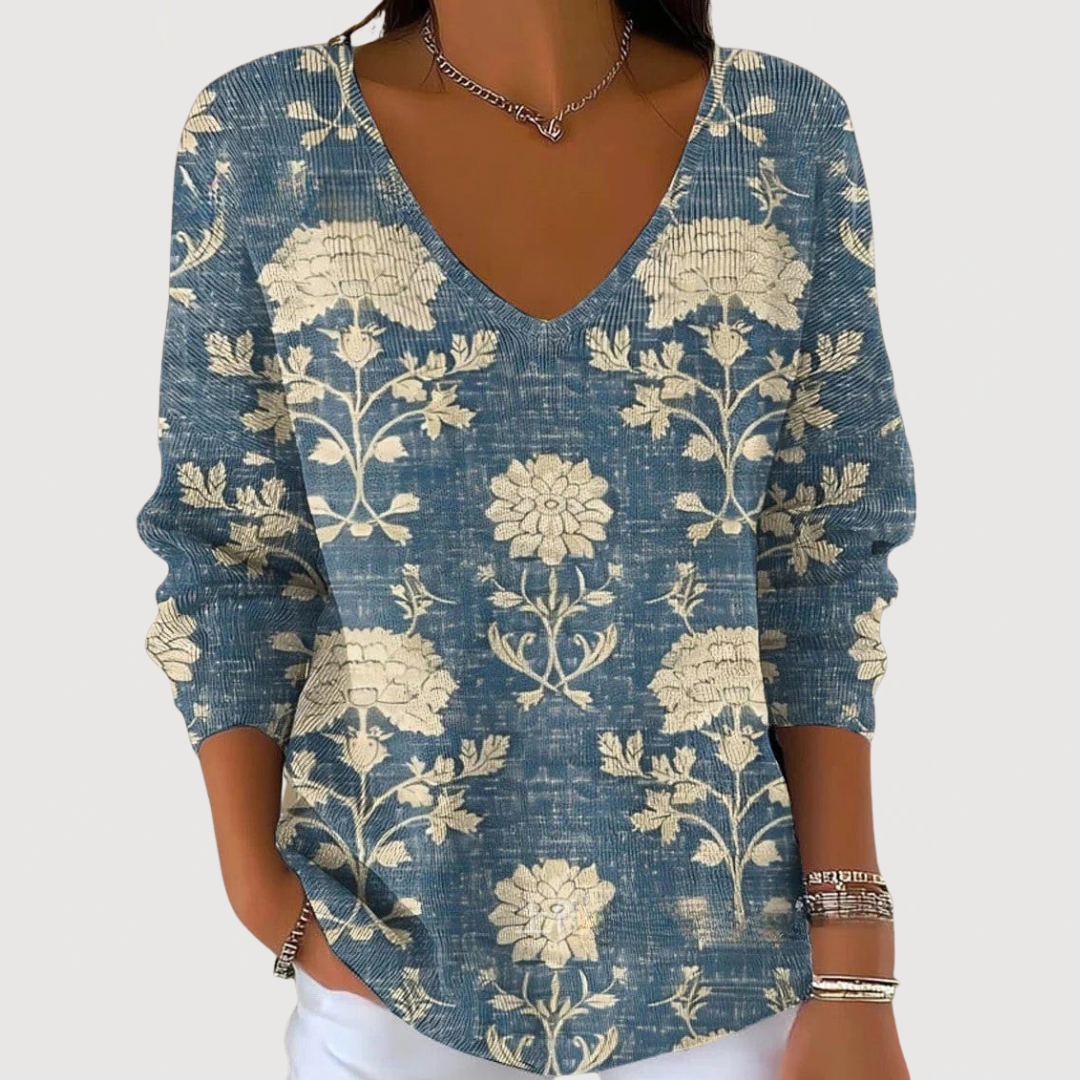 Delaney | Mugav V-kaelusega džemper