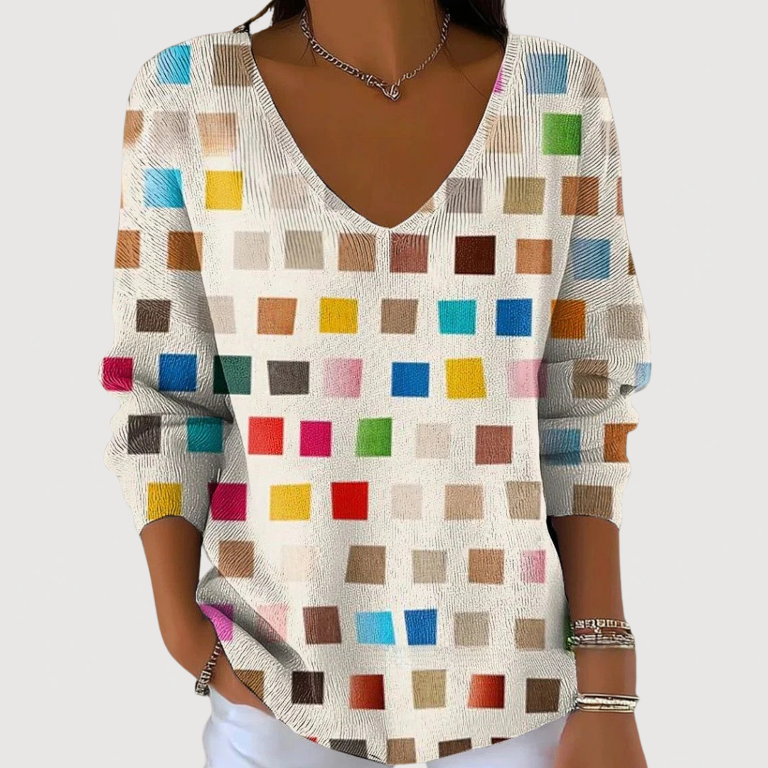 Kendra | Mugav V-kaelusega džemper