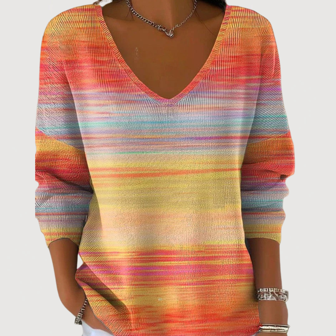 Nola | Mugav V-kaelusega džemper