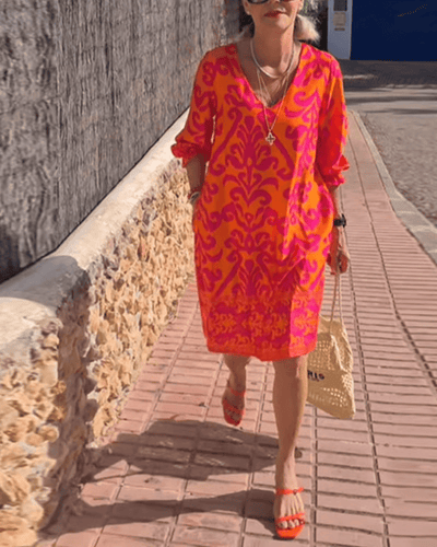 Luna™ - Elegantne lilleline kleit